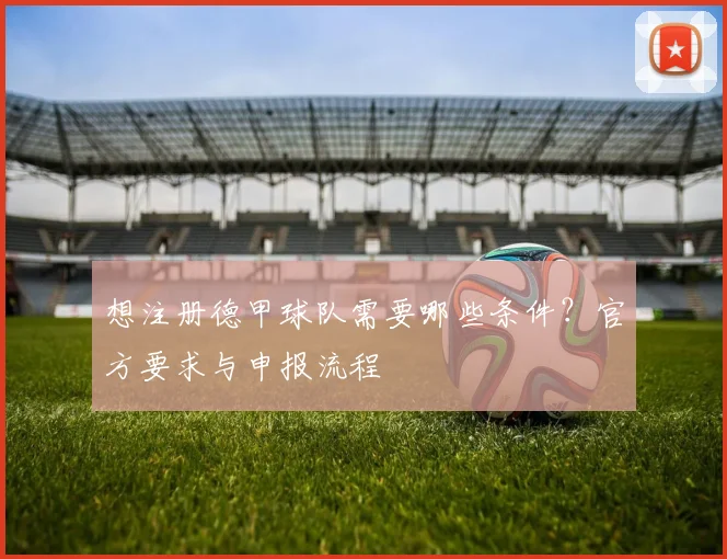 想注册德甲球队需要哪些条件？官方要求与申报流程